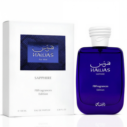 Rasasi Hawas Sapphire FBFragrances Edition Eau de Parfum 100ml