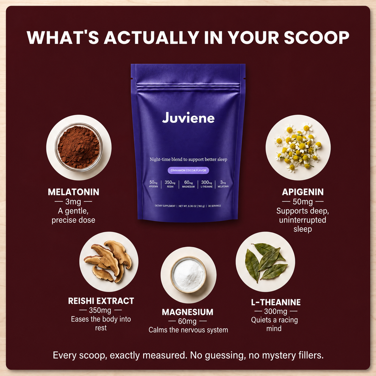 Juviene Viral Organic Nighttime Hot Cocoa