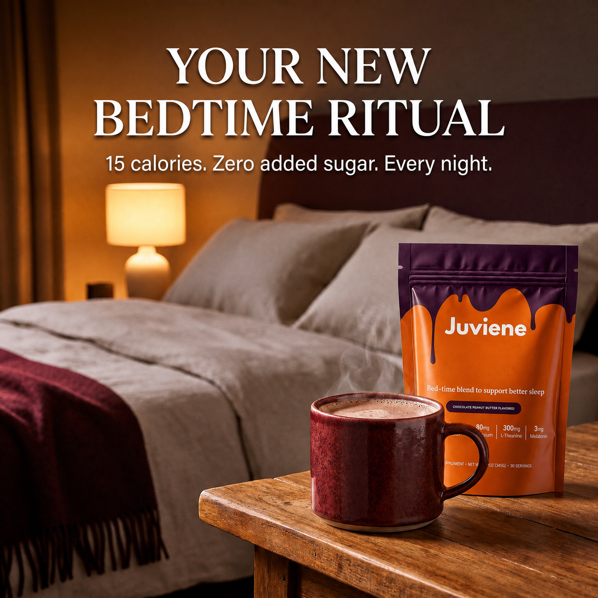 Juviene Viral Organic Nighttime Hot Cocoa